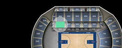 Seat view from Loge