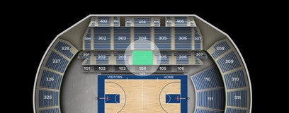 Seat view from Loge