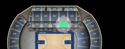 Seat view from Loge