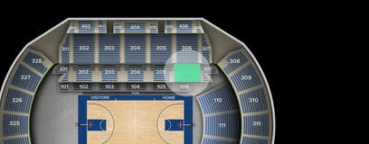 Seat view from Loge