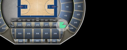 Seat view from Loge
