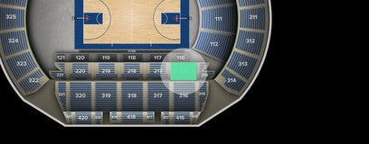 Seat view from Loge