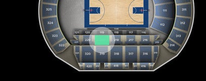 Seat view from Loge