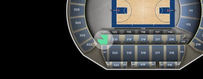 Seat view from Loge