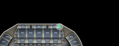 Seat view from Upper