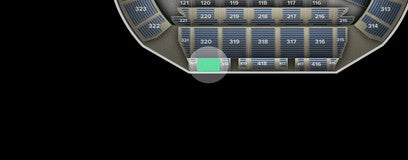 Seat view from Upper