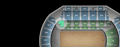 Seat view from Middle