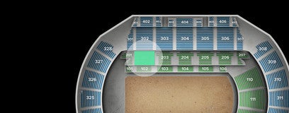 Seat view from Middle