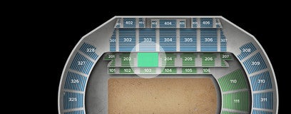 Seat view from Middle