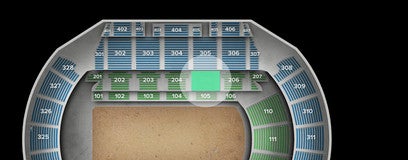 Seat view from Middle