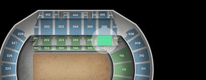 Seat view from Middle