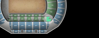 Seat view from Middle