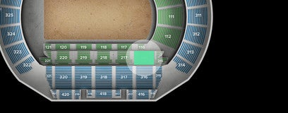 Seat view from Middle