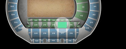 Seat view from Middle