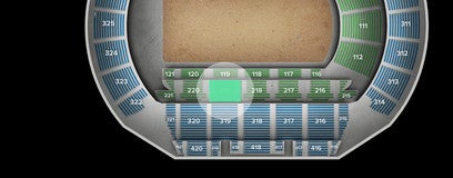 Seat view from Middle