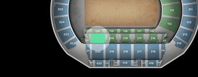 Seat view from Middle