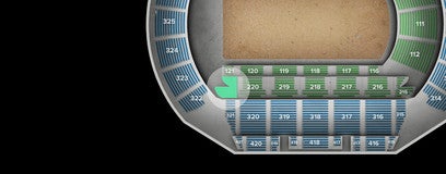 Seat view from Middle