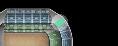 Seat view from Upper