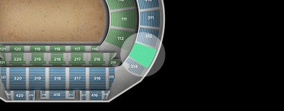 Seat view from Upper