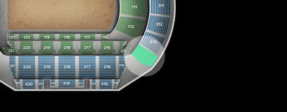 Seat view from Upper