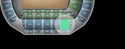 Seat view from Upper