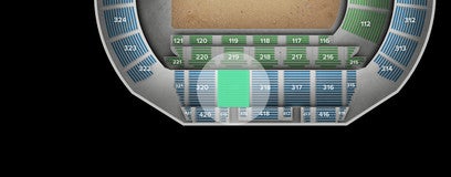 Seat view from Upper