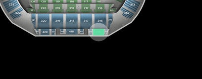 Seat view from Upper