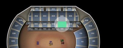 Seat view from Lower