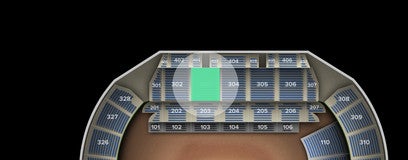 Seat view from Middle