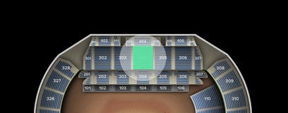 Seat view from Middle