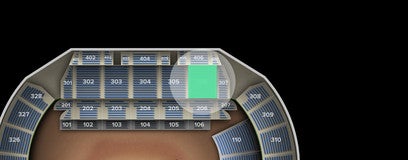 Seat view from Middle