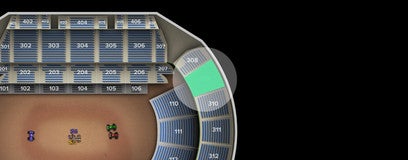 Seat view from Middle