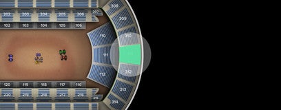 Seat view from Middle