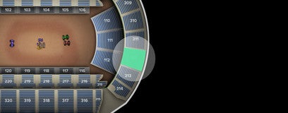 Seat view from Middle