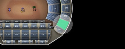 Seat view from Middle