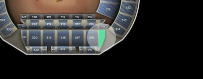 Seat view from Middle