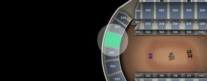 Seat view from Middle