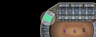 Seat view from Middle