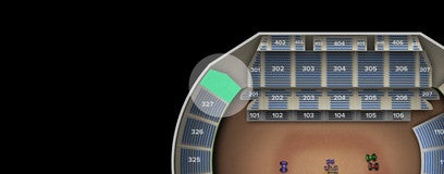 Seat view from Middle