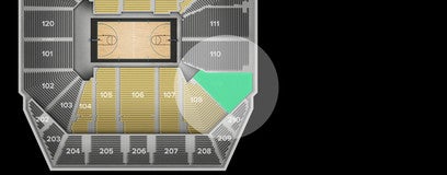 Seat view from Lower Corner