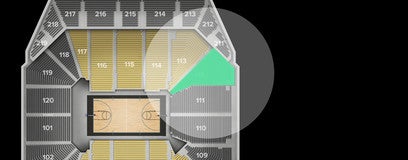 Seat view from Lower Corner