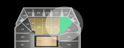 Seat view from Lower Corner