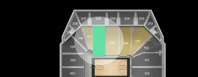 Seat view from Lower Center
