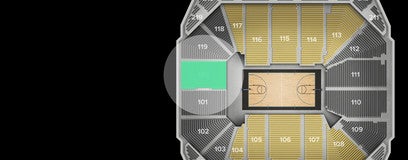 Seat view from Lower Baseline