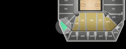 Seat view from Upper Corner