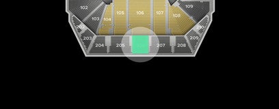 Seat view from Upper Center