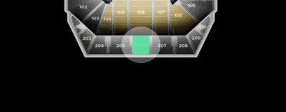 Seat view from Upper Center