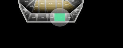 Seat view from Upper Center