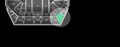 Seat view from Upper