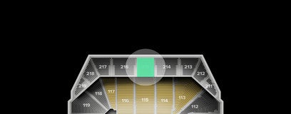 Seat view from Upper Center